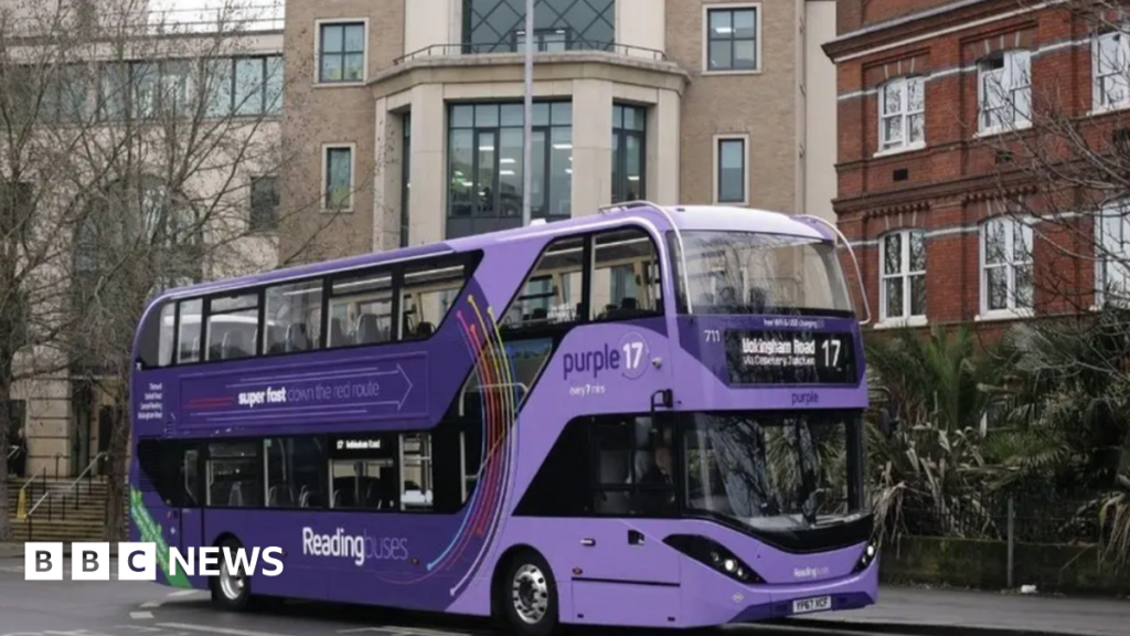 Purple Bus for reading buses 